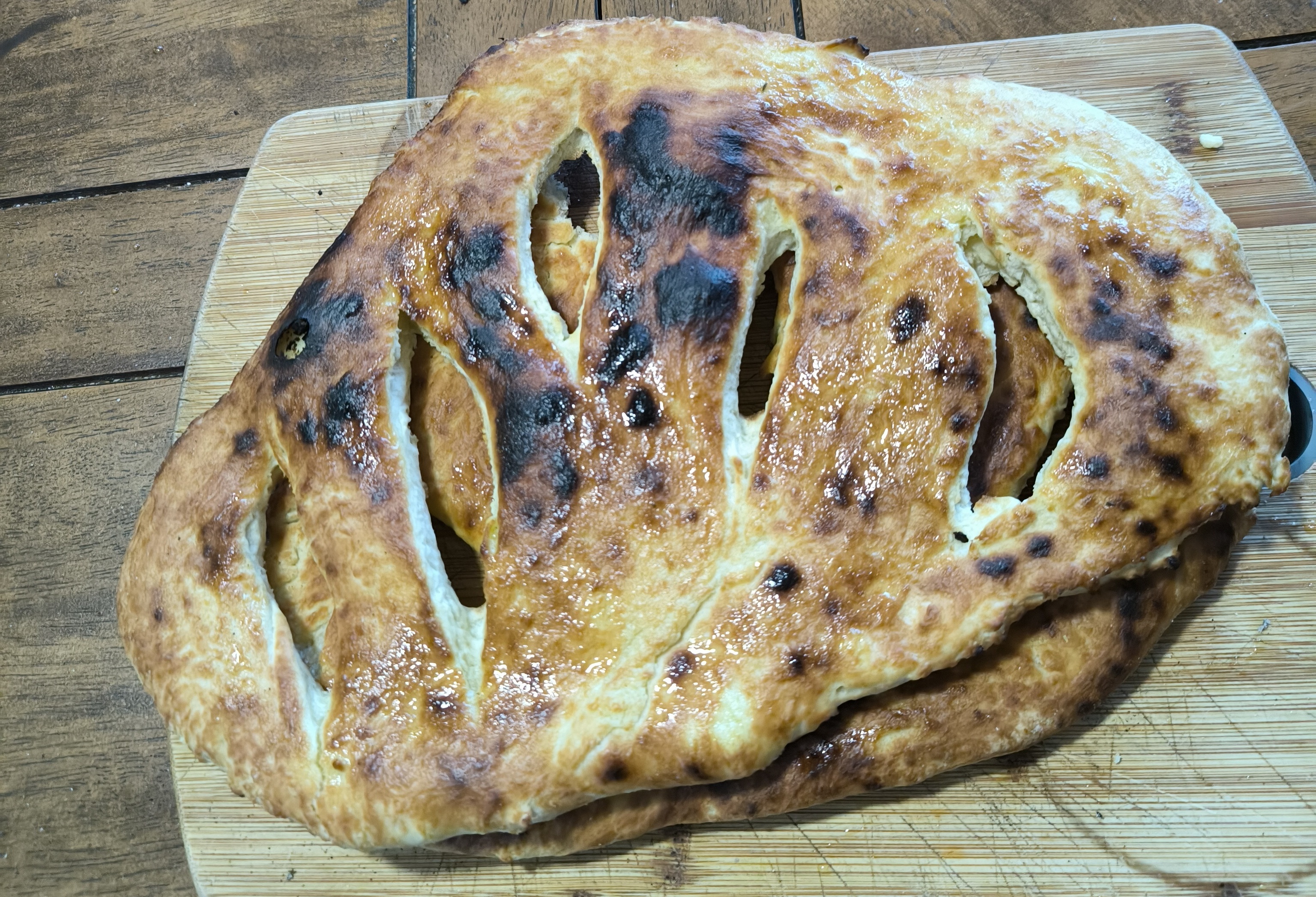 Pompe à l'Huile - Recette four Ooni